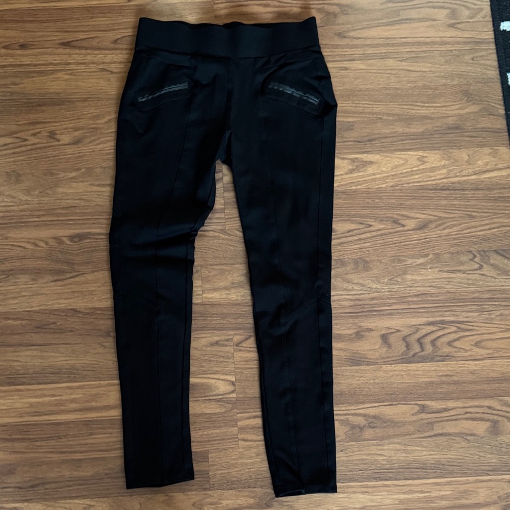 Ci Sono Black High-Waisted Pants